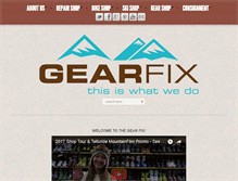 Tablet Screenshot of gearfix.com